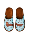 Vrolijke slippers Lange teckel