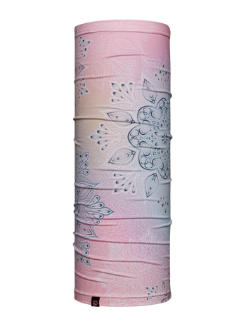 Vrolijke nekwarmer Pastel mandala