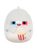 Squishmallows Gordon de grijze haai met popcorn, 35 cm