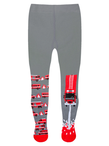 Antislip kindermaillots Brandweermannen in actie