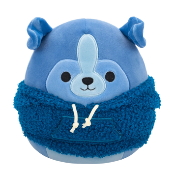 Squishmallows Botera de Sheltie met wollige hoodie, 20 cm