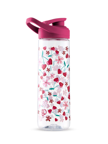 Vrolijke waterfles Kersenliefde 700ml