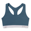 Diep groenblauwe damesbralette