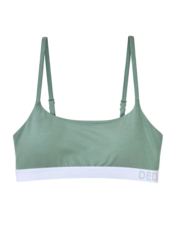 Saliegroene modal damesbralette