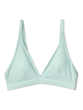 Lichtgroene naadloze driehoek-bralette