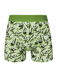 Vrolijke herentrunks Panda's en bamboe