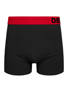 Herentrunks zwart en rood