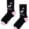 Vrolijke warme kindersokken Kattenblik