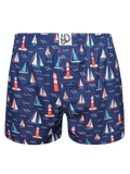Boxershorts voor heren Vuurtoren en zeilboten