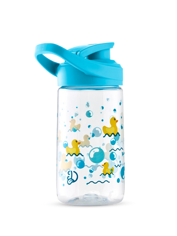 Vrolijke waterfles Drijvende eendjes 470ml
