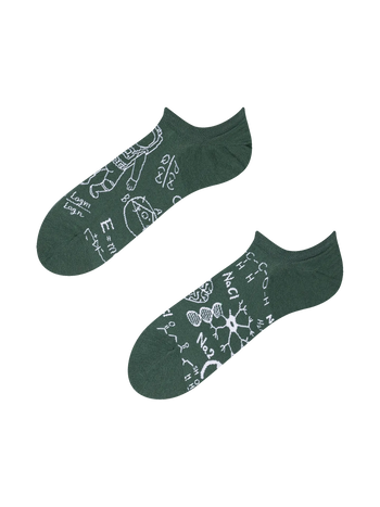 Vrolijke sneakersokken Fysica en chemie