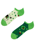 Vrolijke sneakersokken Klavertje vier