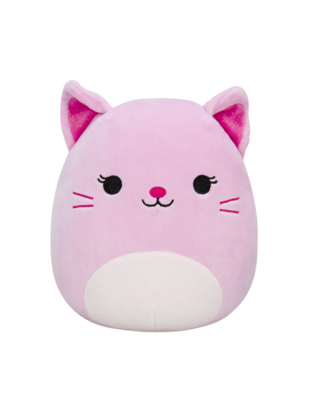 SQUISHMALLOWS Celenia de roze fonkelende kat, 20 cm