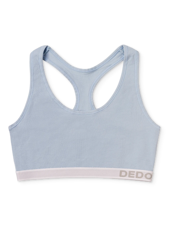 Poederblauwe damesbralette