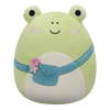 Squishmallows Wendy de kikker met crossbody tas, 20 cm