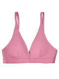 Naadloze driehoek-bralette voor dames Oud roze
