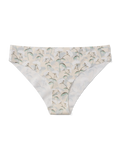 Vrolijke naadloze damesslips Witte weide