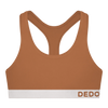 Hazelnootbruine damesbralette