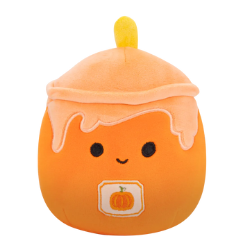 Squishmallows Misha de pompoenkaars, 20 cm
