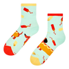Vrolijke crewsokken Hotdog