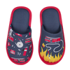 Vrolijke kinderslippers Graafmachine