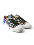 Vrolijke canvas schoenen Testbeeld