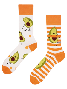 Vrolijke sokken Vrolijke avocado