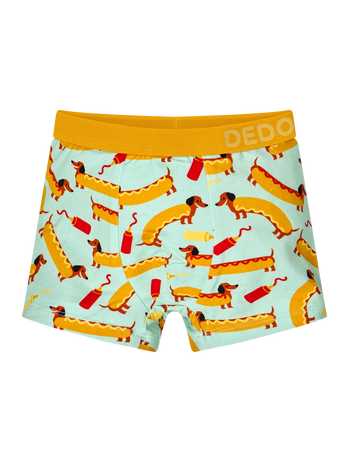 Vrolijke boxers voor jongens Hotdog