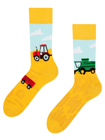 Vrolijke sokken Tractor