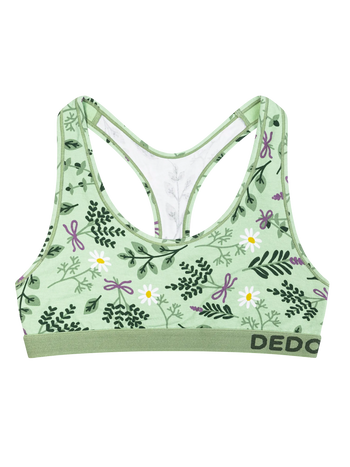 Vrolijke damesbralette Kruiden