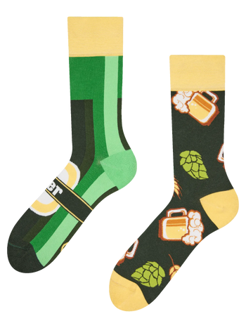 Vrolijke sokken Bierflesjes