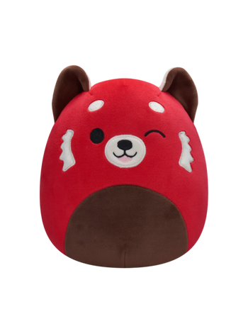 Squishmallows Cici de knipogende rode panda, 20 cm