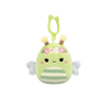 Squishmallows Clip-On Sybil de groene bij, 9 cm