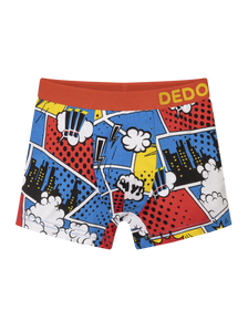 Vrolijke boxers voor jongens Kleurrijke comics