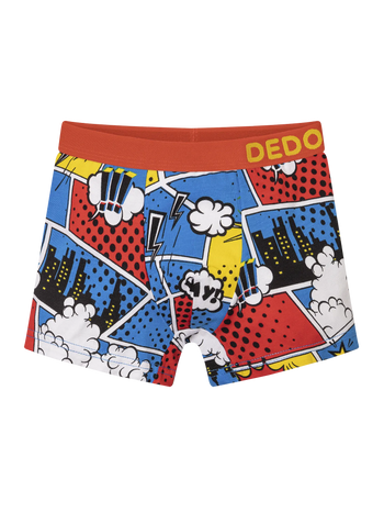 Vrolijke boxers voor jongens Kleurrijke comics