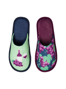 Vrolijke slippers Wijnmaker