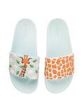 Vrolijke sliders Schattige giraffe
