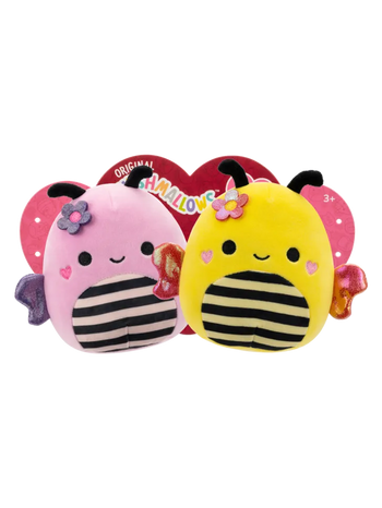 Squishmallows Sunny & Leonie de hommels, 20 cm