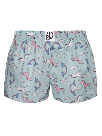 Vrolijke damesboxershorts Eenhoorn
