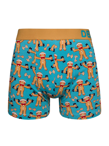Vrolijke heren trunks Kerstcalorieën
