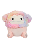 Squishmallows Diane the Peach Bigfoot met regenbooghaar, 20 cm