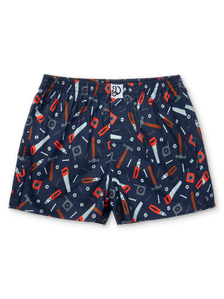 Vrolijke herenboxershorts Doe-het-zelf