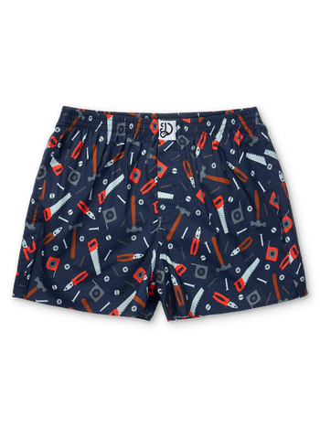 Vrolijke herenboxershorts Doe-het-zelf