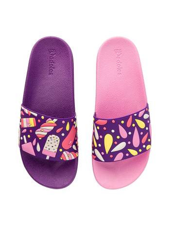 Vrolijke sliders Ijslolly's