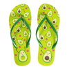 Vrolijke flip-flops Avocado-liefde