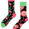 Vrolijke sokken Flamingo's