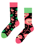 Vrolijke sokken Flamingo's