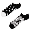 Vrolijke sneakersokken Kattenpootjes