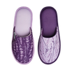 Vrolijke slippers Lavendel