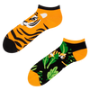 Vrolijke enkelsokken Jungle tijger